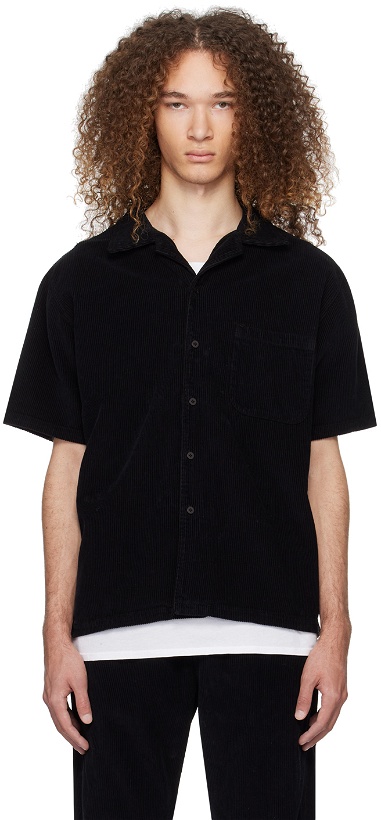 Photo: Les Tien Black Buttoned Shirt