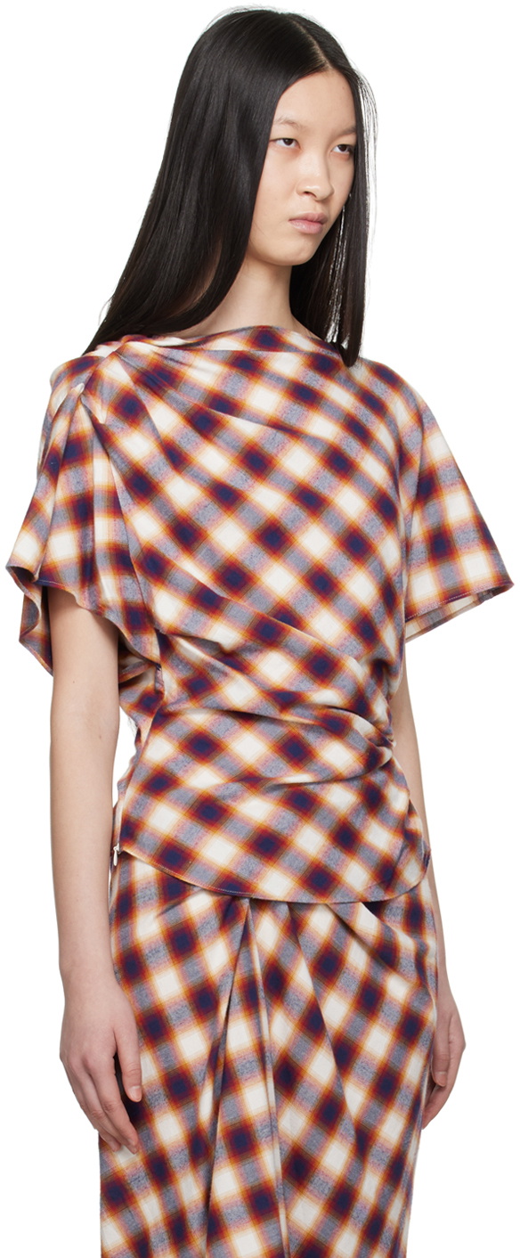 Checked coat Isabel Marant Etoile - SchaferandweinerShops VG
