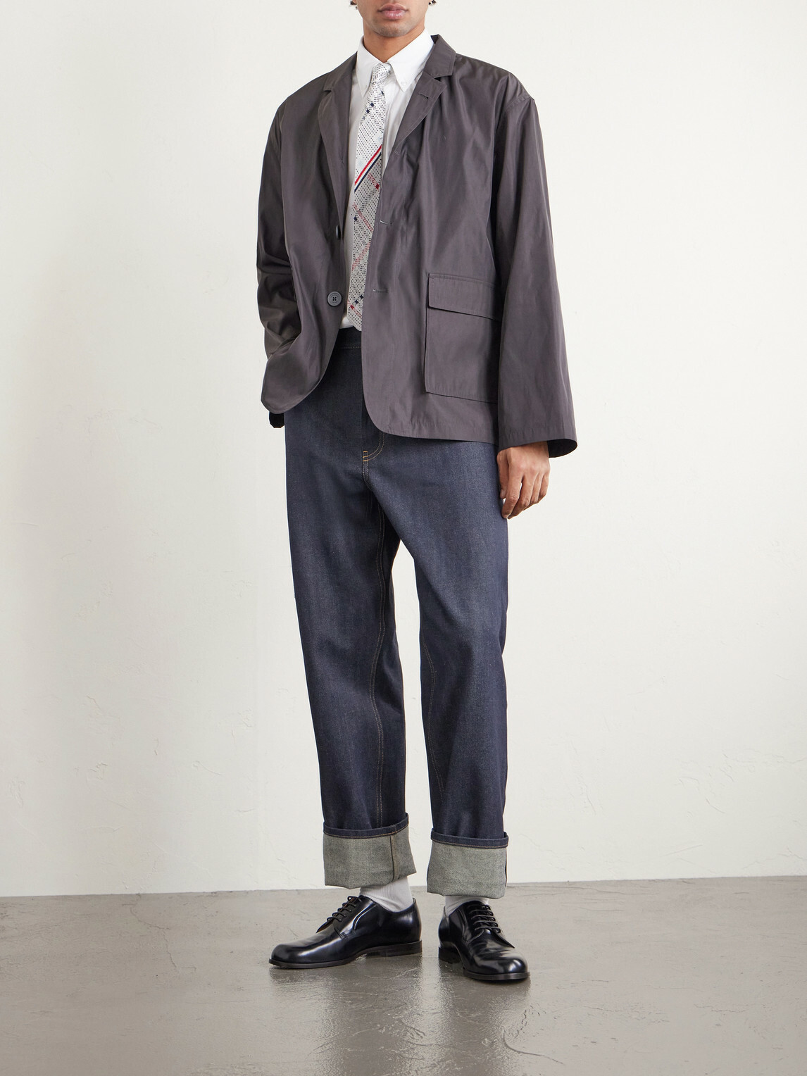 Thom Browne - Packable Shell Jacket - Gray