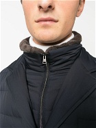 HERNO - Nylon High-neck Down Jacket