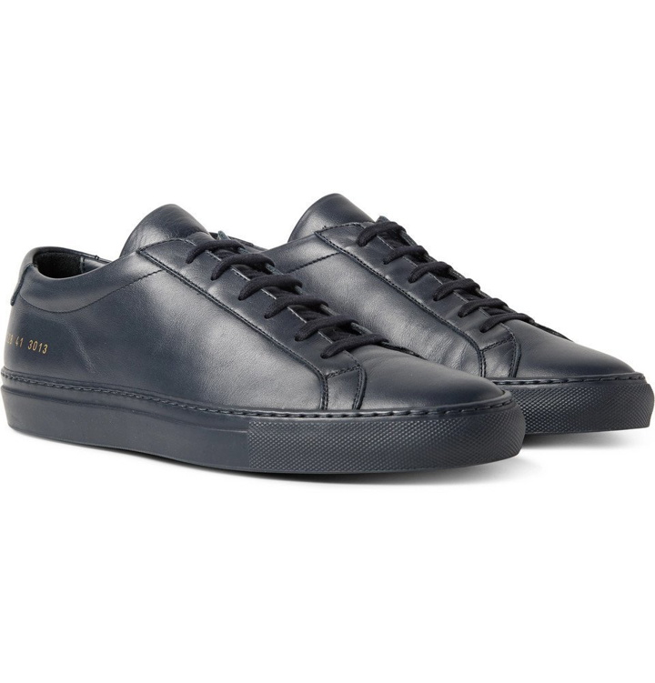 Photo: Common Projects - Original Achilles Leather Sneakers - Men - Navy