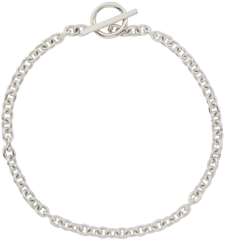 Photo: AGMES Silver Classic Chain Necklace