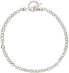 AGMES Silver Classic Chain Necklace