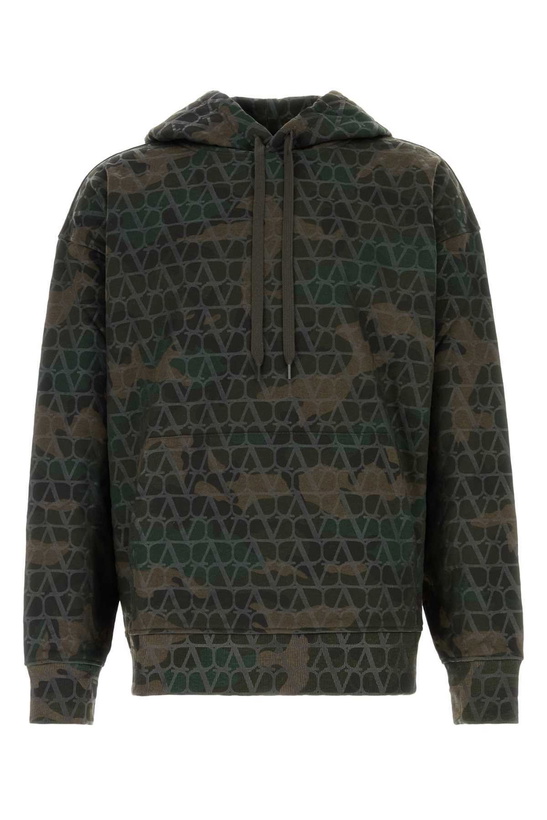 Photo: Valentino Garavani Printed Cotton Blend Sweatshirt