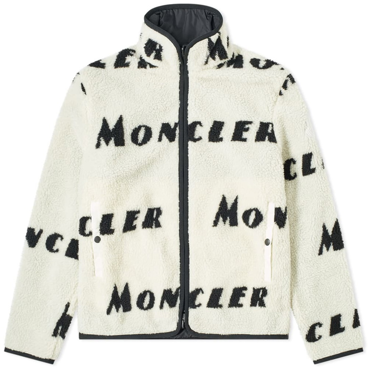 Photo: Moncler All Over Print Logo Fleece