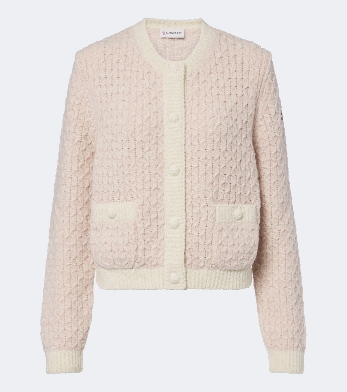 Moncler Wool and alpaca-blend cardigan