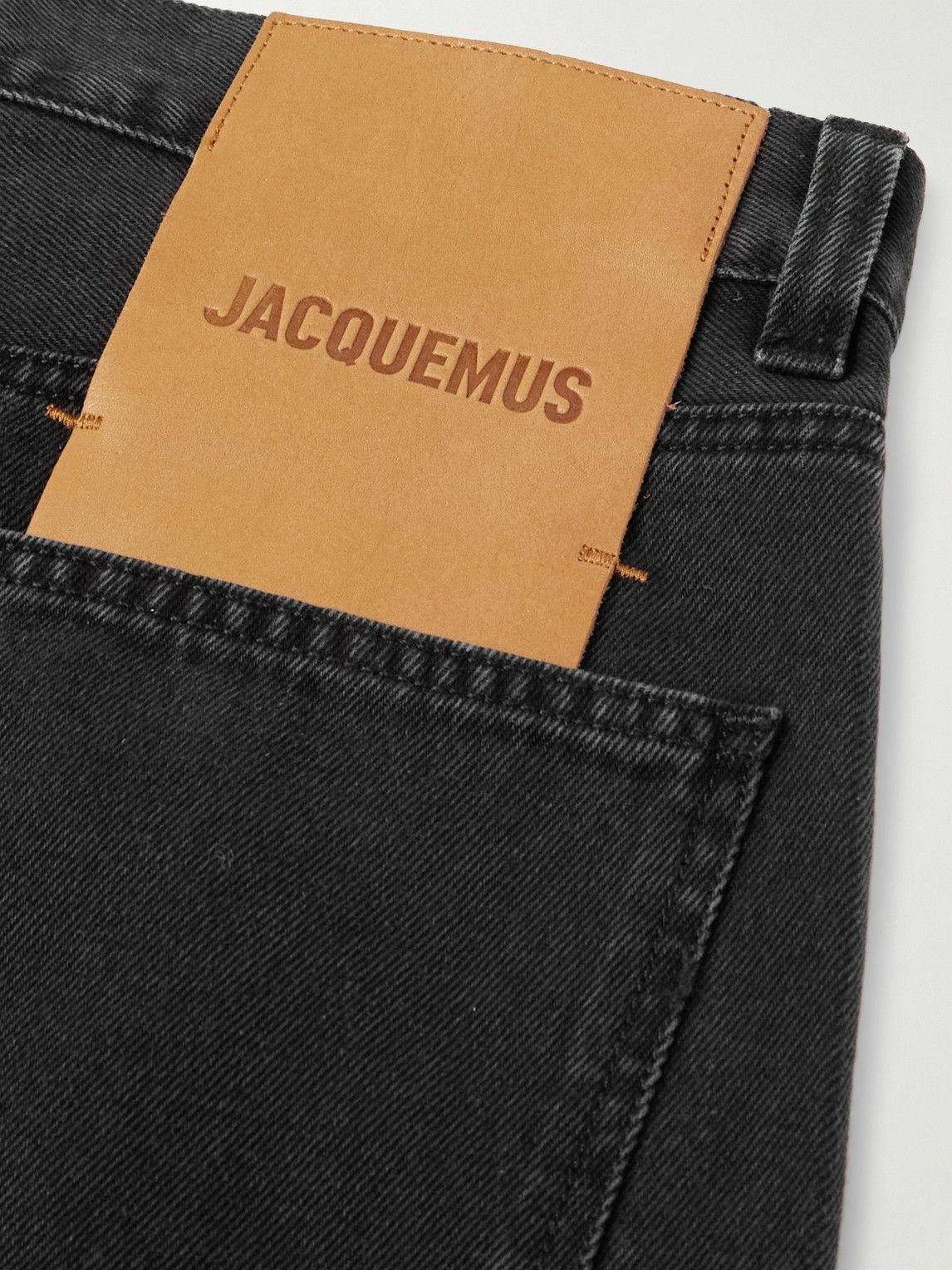 Jacquemus - Straight-Leg Jeans - Black Jacquemus
