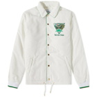 Casablanca Men's Tennis Club Icon Coach Jacket in White