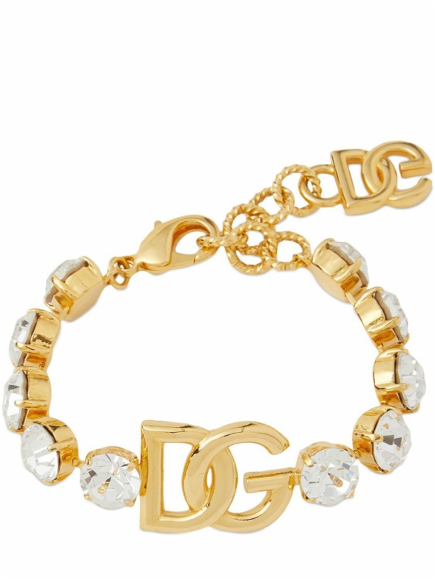 Photo: DOLCE & GABBANA - Dg Crystal Chain Bracelet