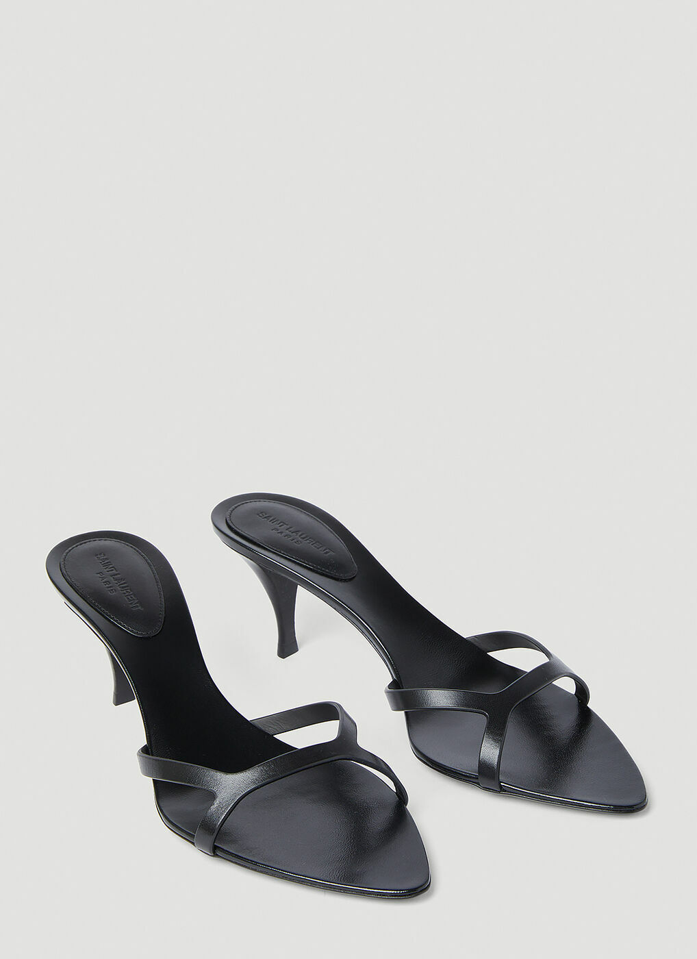 Saint Laurent Carla Heeled Sandals female Black Saint Laurent