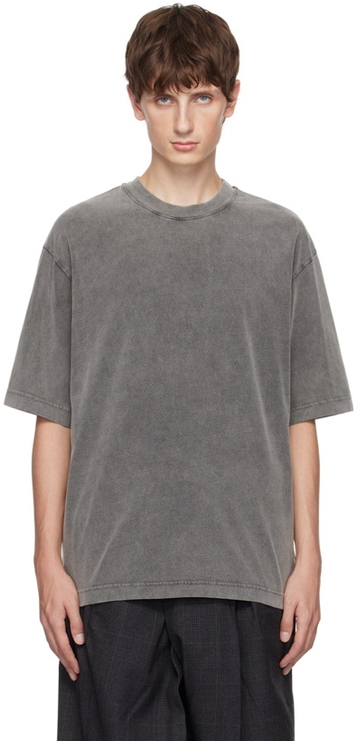 Photo: Acne Studios Gray Faded T-Shirt