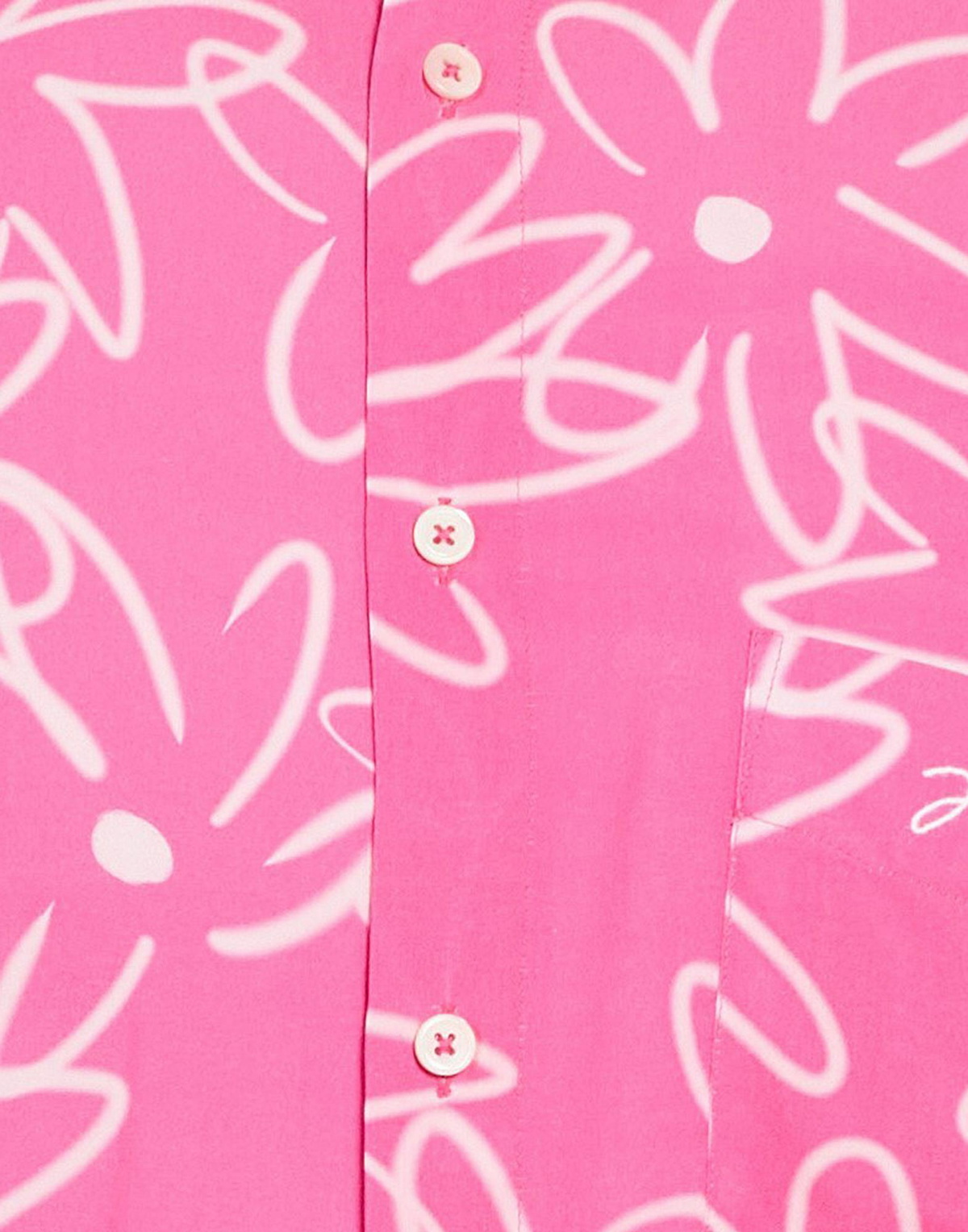 Jacquemus Mens Shirt Fuchsia