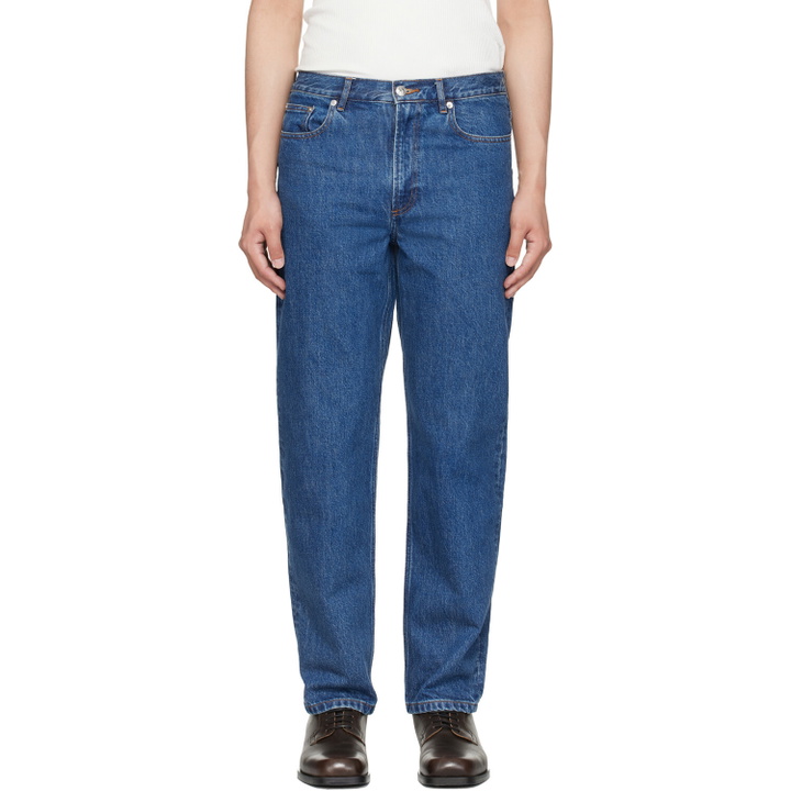 Photo: A.P.C. Indigo Martin Jeans