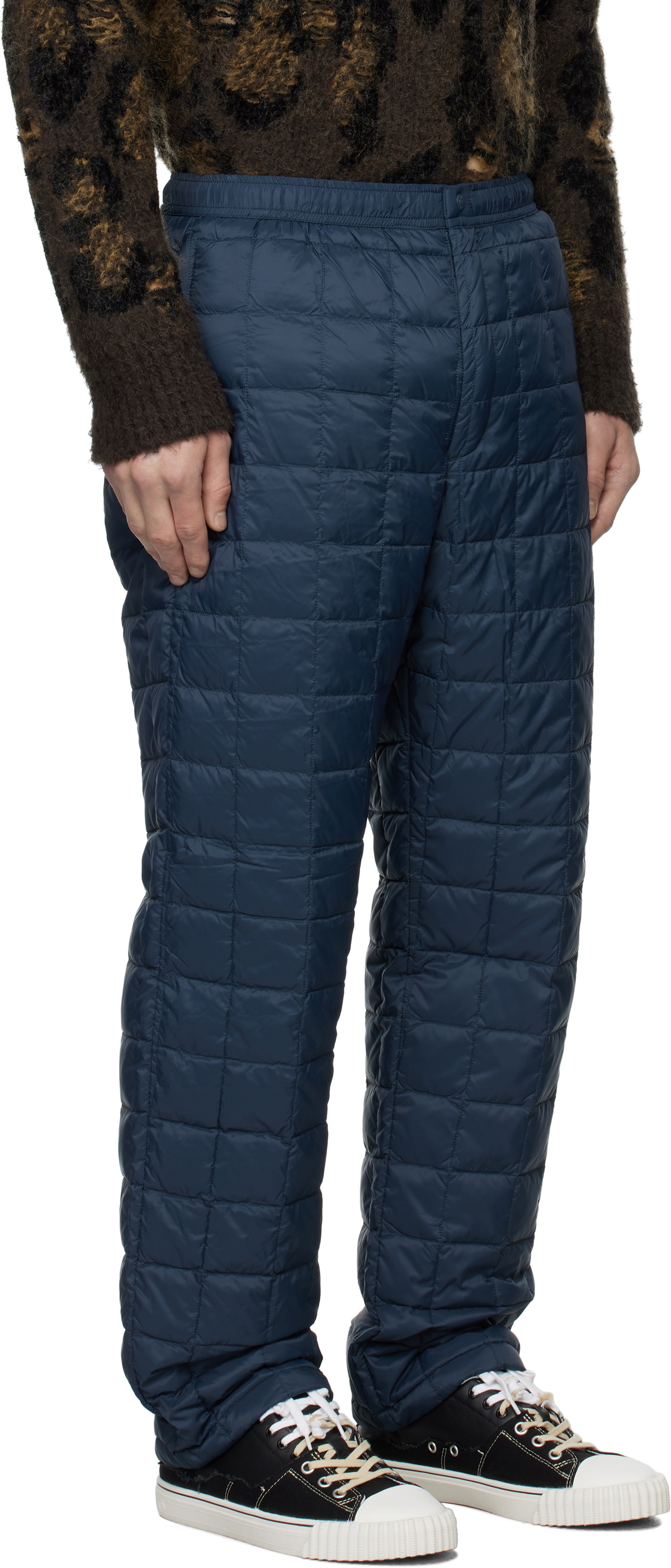 TAION Navy Mountain Down Trousers