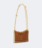 Rabanne 1969 Nano embellished shoulder bag
