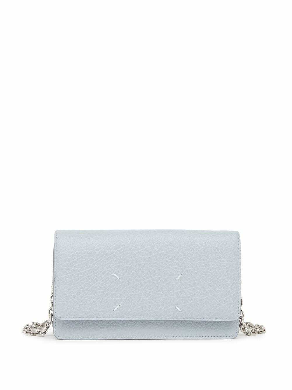 MAISON MARGIELA Leather Wallet On Chain Maison Margiela