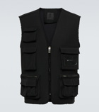 Givenchy - Wool and mohair technical vest
