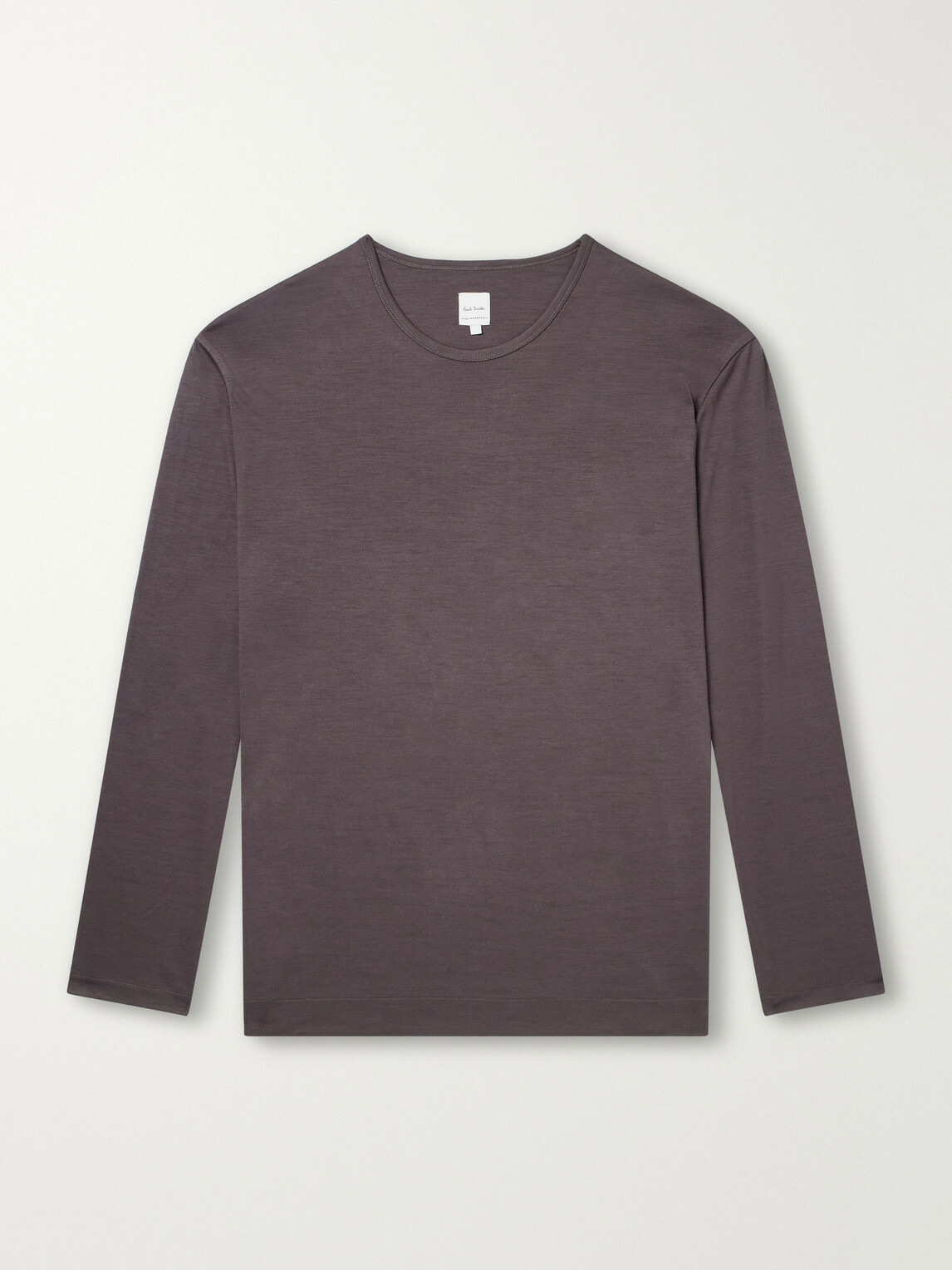 Paul Smith - Wool-Jersey T-Shirt - Gray