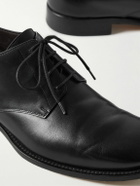 The Row - Novus Leather Derby Shoes - Black