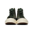 Converse Green Patchwork Chuck 70 High Sneakers