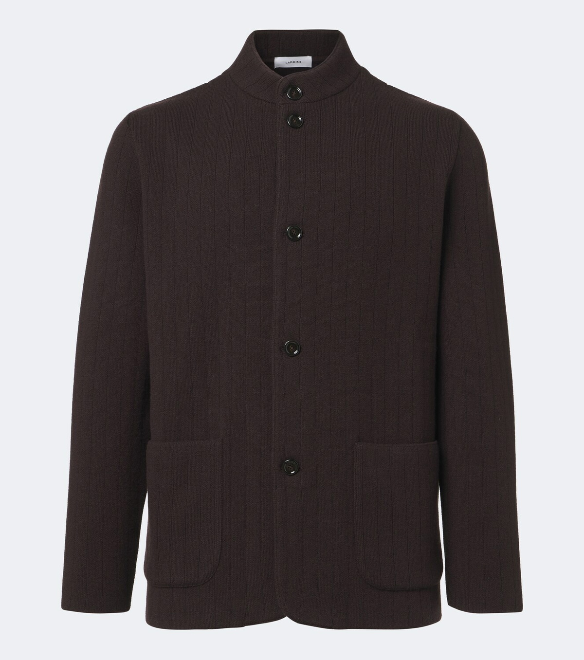 Lardini Knitted wool and cashmere blazer