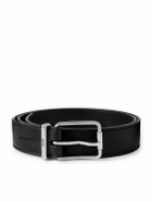 LOEWE - Essential 3.2cm Full-Grain Leather Belt - Black