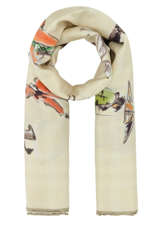 Photo: Burberry Printed Silk Foulard