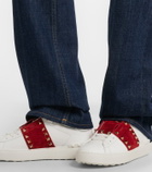 Valentino Garavani Rockstud Untitled leather sneakers