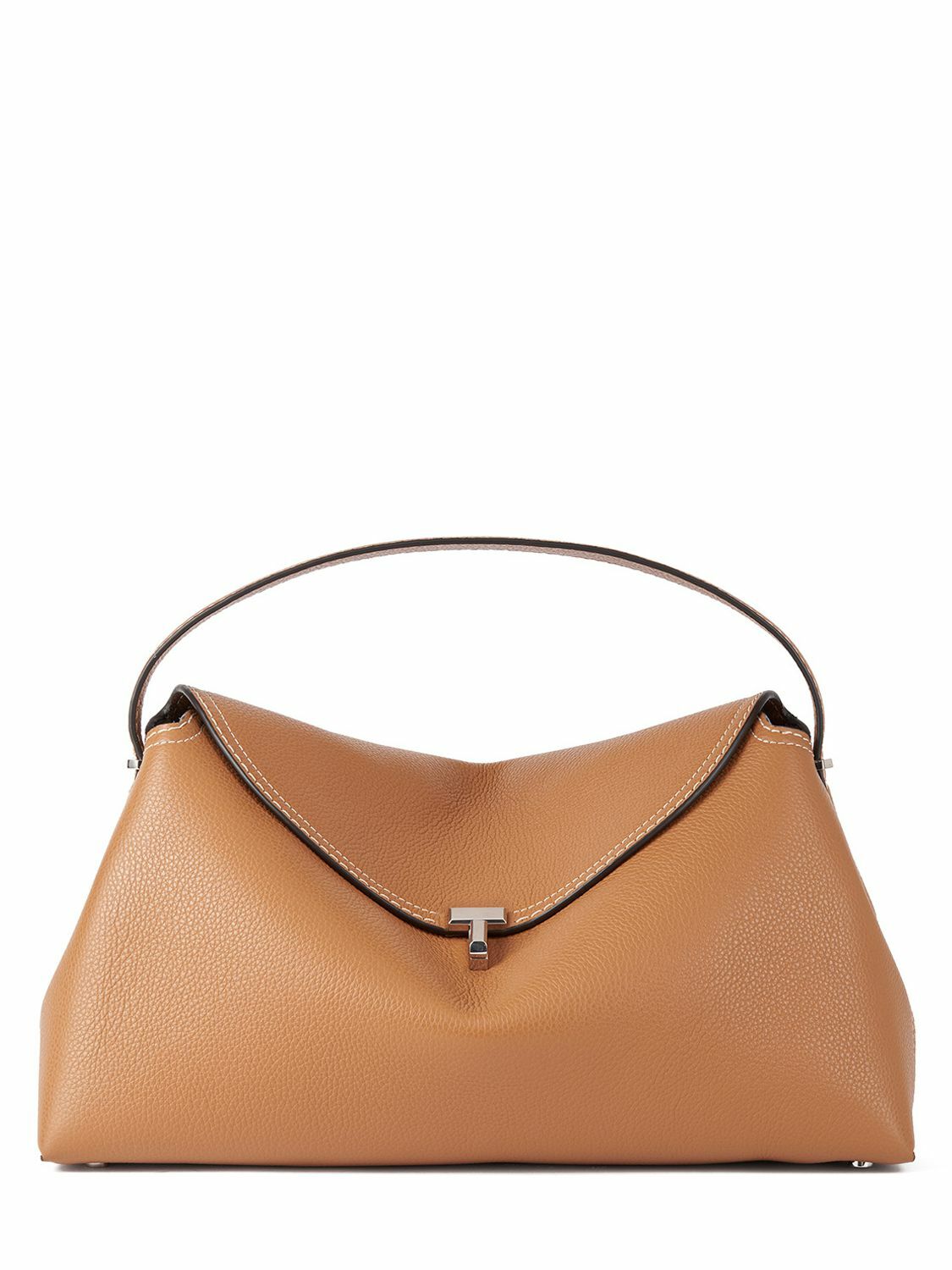 TOTEME - T-lock Grain Leather Top Handle Bag Toteme