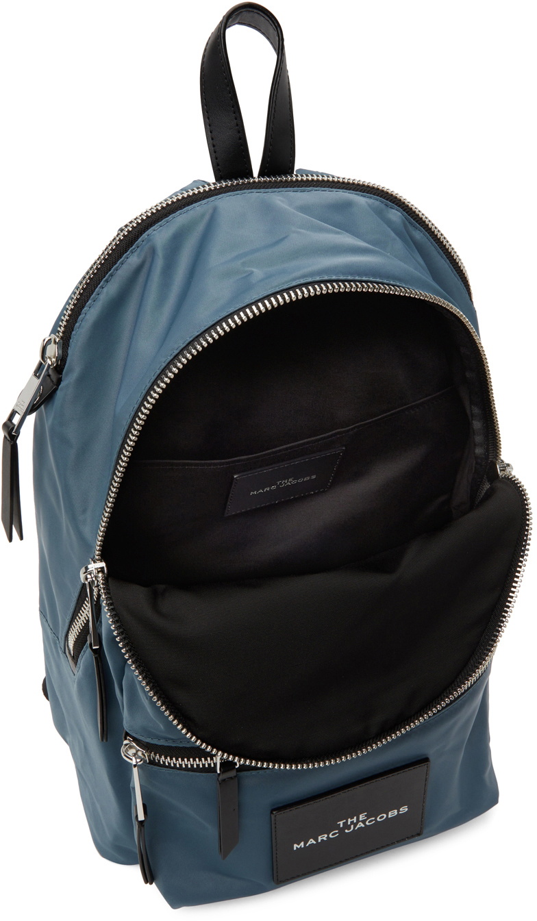 Snapshot fabric backpack Marc Jacobs Blue in Cloth - 35333009