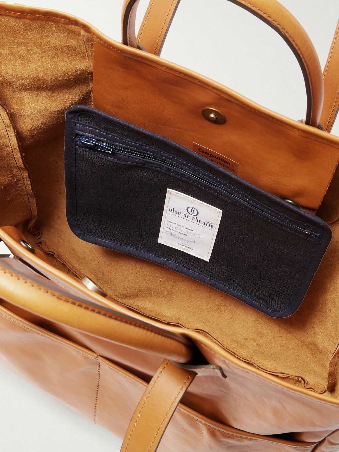 Bleu de Chauffe - Marco Leather Tote Bag