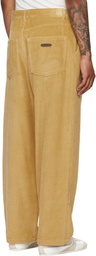 Moschino Tan Toggle Trousers