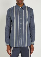 Smr Days Enamorados Striped Cotton Shirt Navy