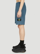 Stone Island - Compass Patch Bermuda Shorts in Blue