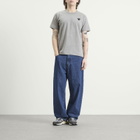 Comme des Garçons Play U T-Shirt Black Emblem Knit in Grey