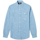 RRL Reed Paint Splatter Shirt