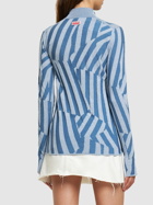 KENZO PARIS - Kenzo Dazzle Stripe Wool Blend Sweater