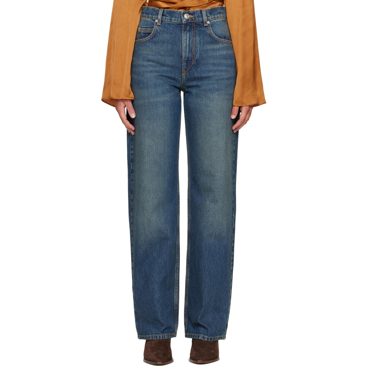 Isabel Marant Navy Dromie Jeans