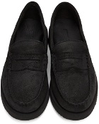 Engineered Garments Black Sebago Edition Suede Loafers