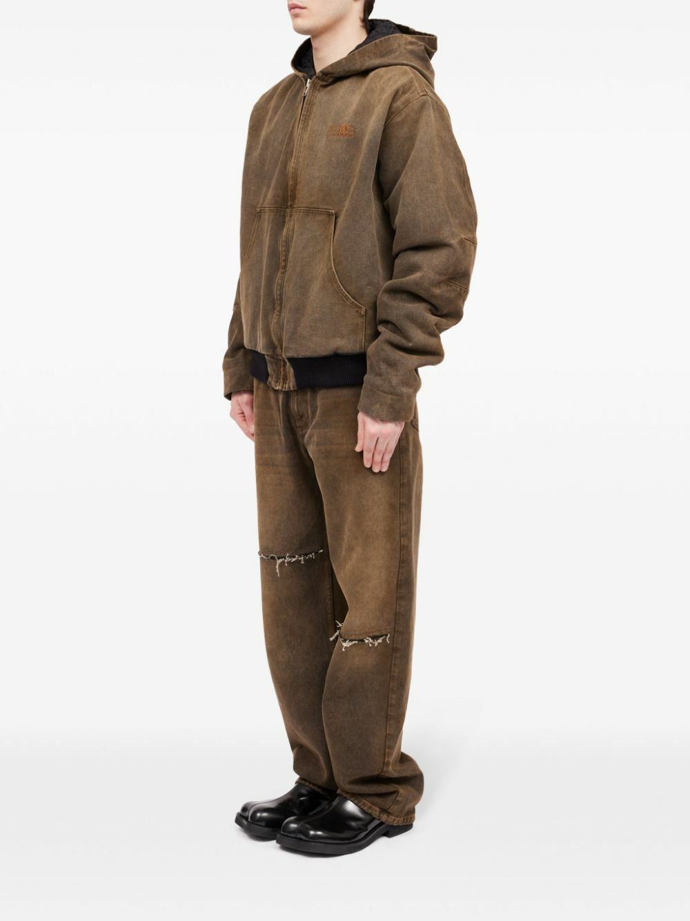 MM6 MAISON MARGIELA - Denim Hooded Jacket MM6 Maison Margiela