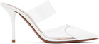 ALAÏA White Le Coeur Mules