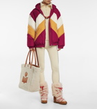 Isabel Marant - Bacelia colorblocked puffer jacket