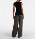 Joseph Calife silk and cotton tank top