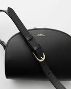 A.P.C. Sac Demi Lune Black - Womens - Handbags