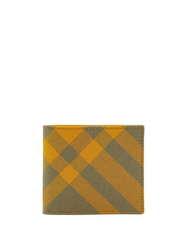 Photo: Burberry   Wallet Yellow   Mens