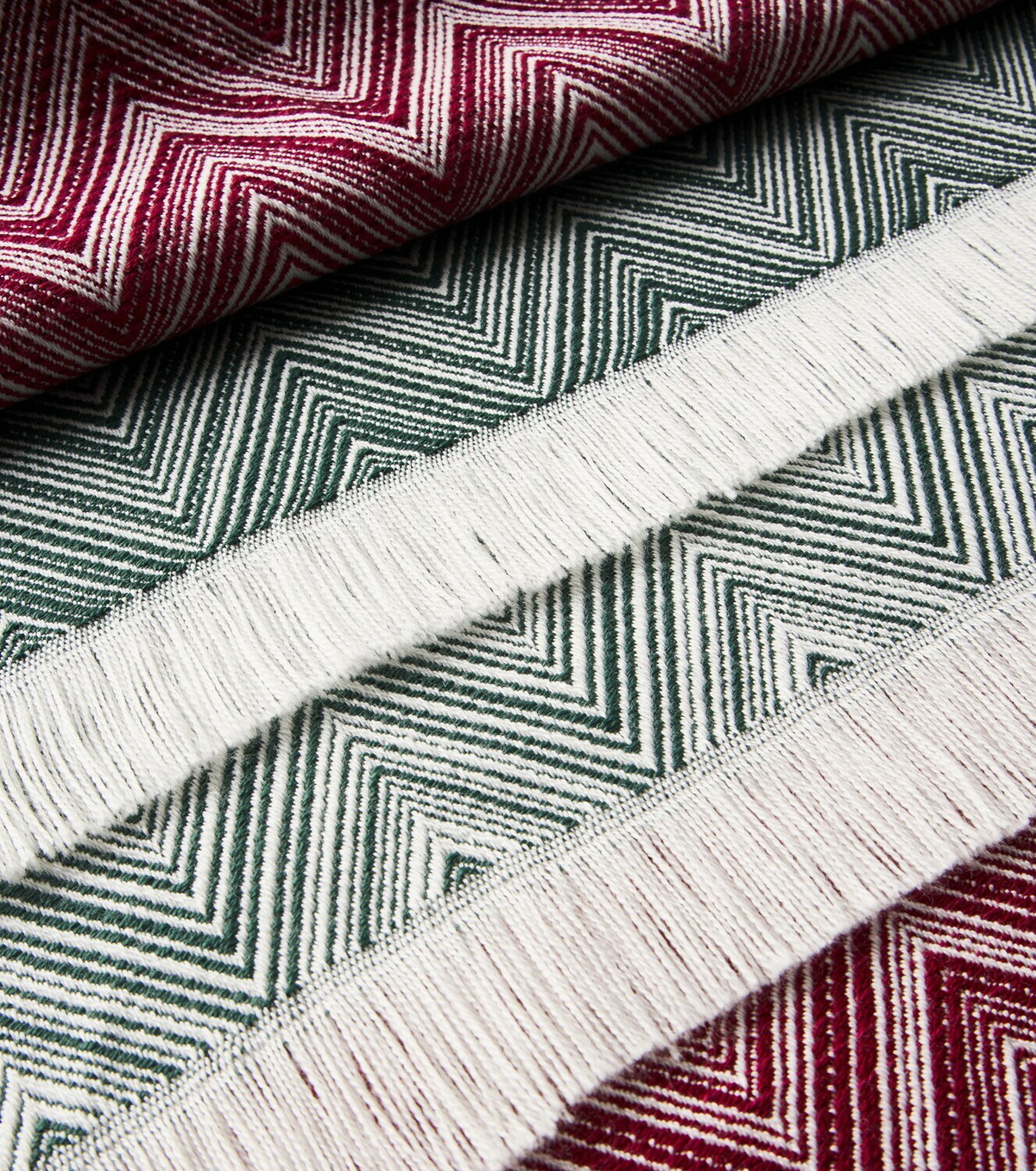 Missoni Timmy Zigzag wool throw