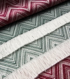 Missoni Timmy Zigzag wool throw