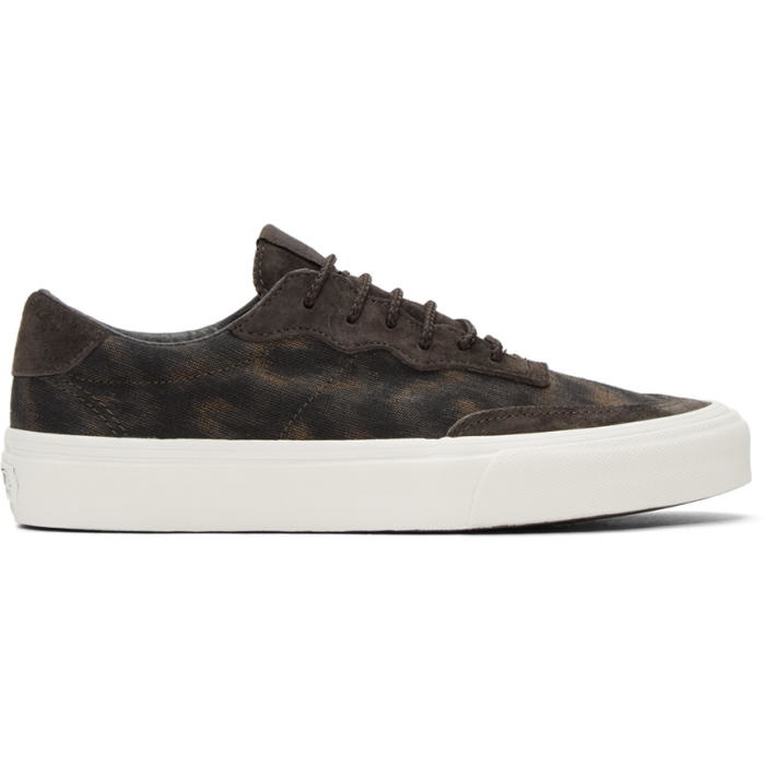 Photo: Vans Brown Taka Hayashi Edition Camouflage Mountain Lace Lo LX Sneakers