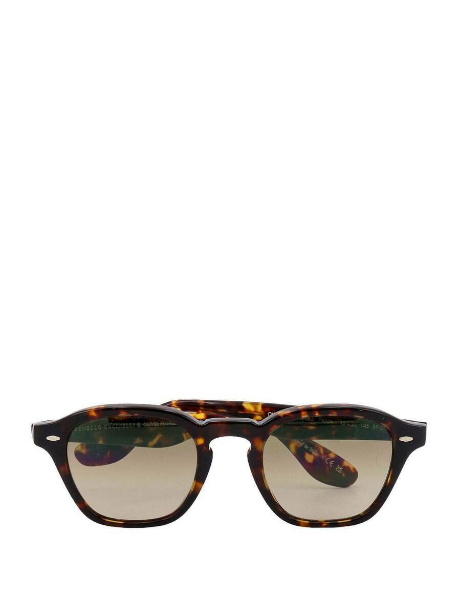 Lunettes De Soleil Brunello Cucinelli Jared Modèle 0BC4018S - Acétate Rectangulaire - UV400 - Neuf Avec Étui