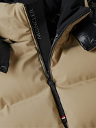 Moncler Grenoble - Montgetech Quilted Hooded Down Ski Jacket - Neutrals